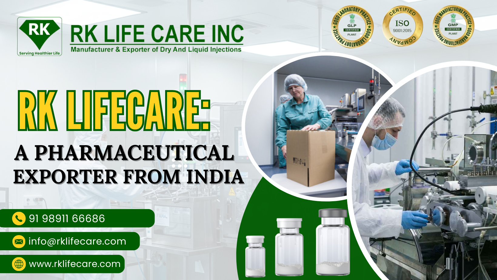 RK Lifecare: A Pharmaceutical Exporter from India